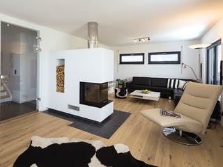 Fertighaus Ulm von Regnauer Hausbau Schlüsselfertig ab 479695€, Cubushaus Innenansicht 1