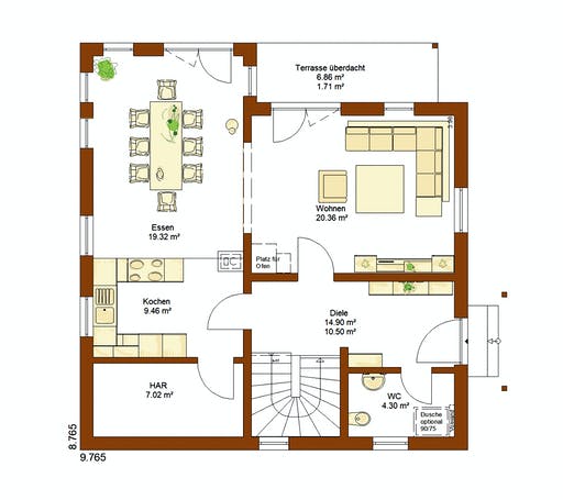 Rensch - CLOU 135 WD Floorplan 1