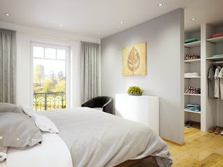 Fertighaus CLOU 135 Walmdach von RENSCH-HAUS Schlüsselfertig ab 385770€, Stadtvilla Innenansicht 2