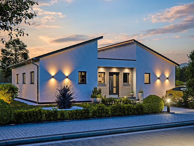 Fertighaus Bungalow Liberty M von RENSCH-HAUS, Bungalow Außenansicht 4