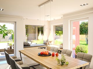 Fertighaus Life 159 von RENSCH-HAUS Schlüsselfertig ab 407905€, Satteldach-Klassiker Innenansicht 1