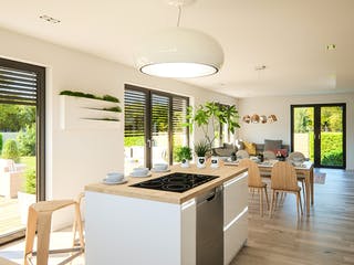 Fertighaus Life 165 von RENSCH-HAUS Schlüsselfertig ab 439842€, Satteldach-Klassiker Innenansicht 1