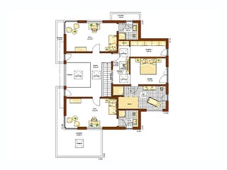 Fertighaus MH San Diego von RENSCH-HAUS, Cubushaus Grundriss 2