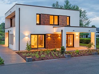 Fertighaus MH Victoria von RENSCH-HAUS, Cubushaus Außenansicht 3