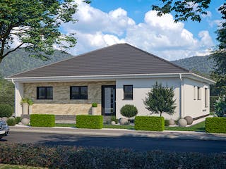 Fertighaus Bungalow Rhodos von RENSCH-HAUS, Bungalow Außenansicht 1