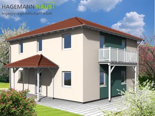 Fertighaus Resoro von Hagemann Haus Schlüsselfertig ab 202900€, Stadtvilla Außenansicht 3