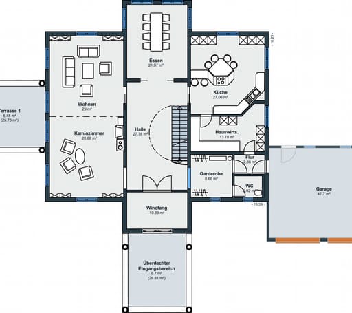 Rheinau Linx - Villa floorplan 01