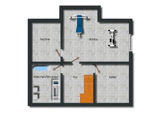 Massivhaus Rheingau von Siegerland Massivhaus Ausbauhaus ab 187500€, Satteldach-Klassiker Grundriss 3