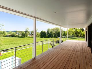 Fertighaus Riederle - Kundenhaus von Bau-Fritz Schlüsselfertig ab 790000€, Stadtvilla Außenansicht 5