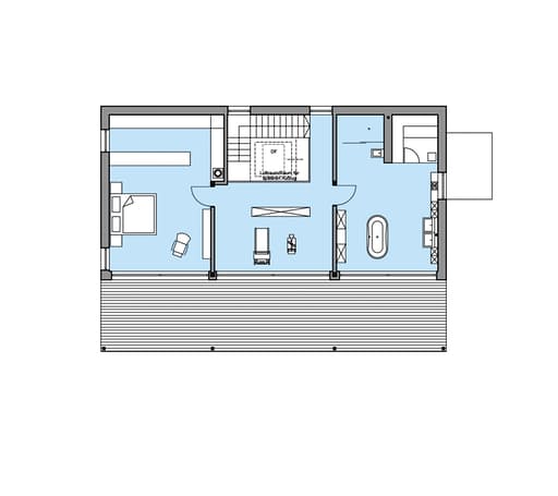 Fertighaus Riederle - Kundenhaus von Baufritz Schlüsselfertig ab 765000€, Stadtvilla Grundriss 2