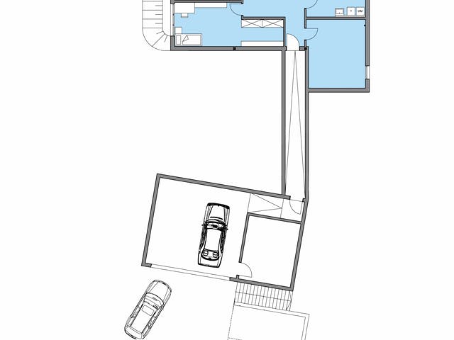 Fertighaus Riederle - Kundenhaus von Bau-Fritz Schlüsselfertig ab 790000€, Stadtvilla Grundriss 3