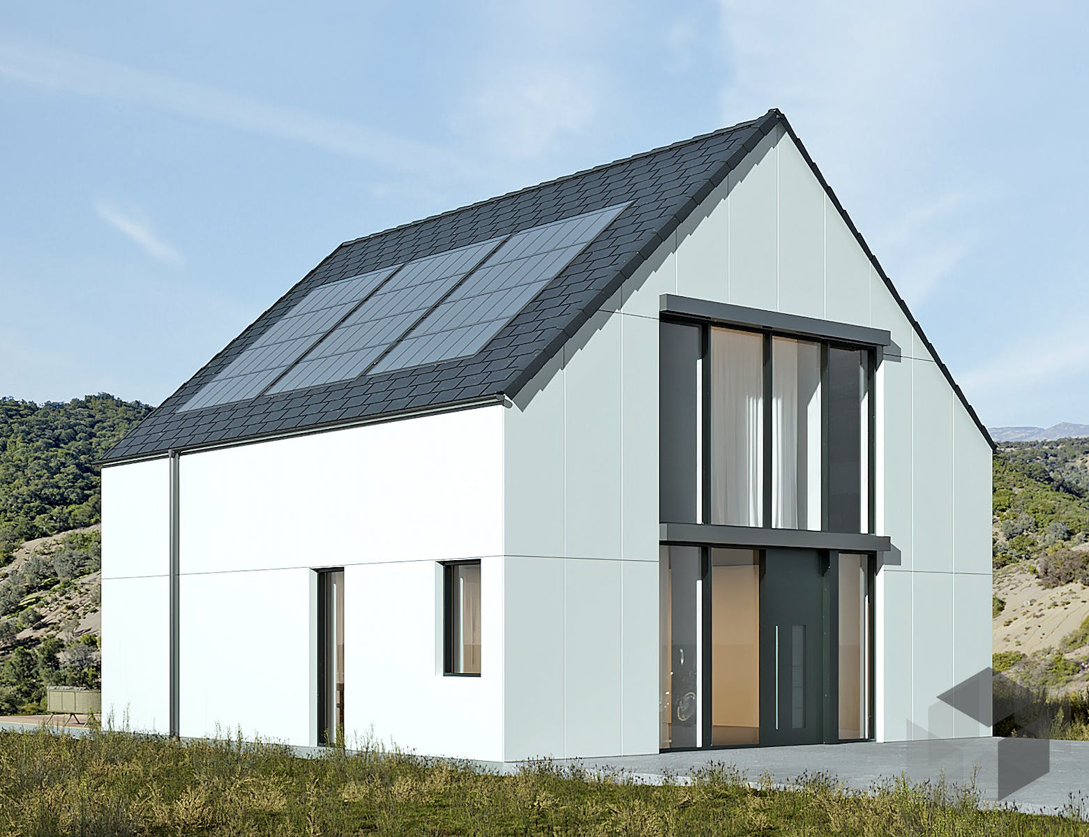 Einfamilienhaus Komfort Haus Barnhaus von RKR Systembau Fertighaus.de