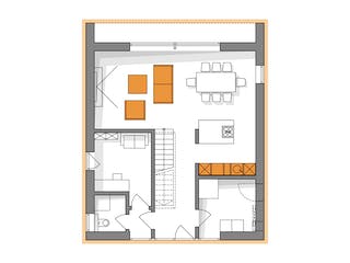 Massivhaus Komfort Haus - Barnhaus von RKR Systembau, Satteldach-Klassiker Grundriss 1