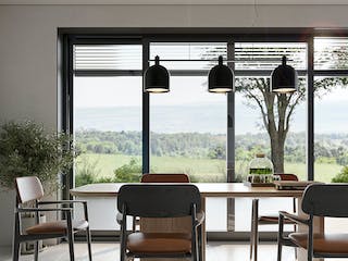 Massivhaus Premium Haus von RKR Systembau, Pultdachhaus Innenansicht 5