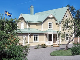 Fertighaus Rönninge (inacitve) von Generalbau GS Schwedenhaus Schlüsselfertig ab 408817€, Satteldach-Klassiker Außenansicht 1