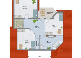 Villa Roma III Grundriss