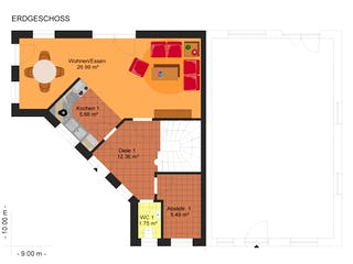Fertighaus Romi 133 von Klaus Kowalski Immobilien Schlüsselfertig ab 170553€, Satteldach-Klassiker Grundriss 2