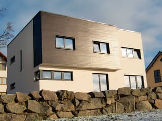 Fertighaus Rommersheim von TIROLIA, Cubushaus Außenansicht 1