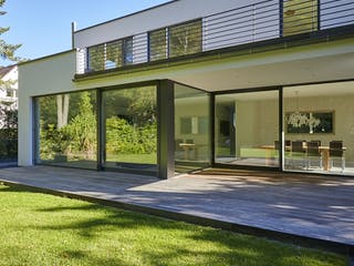 Fertighaus Architektur I von Roreger Holzbau, Cubushaus Außenansicht 6