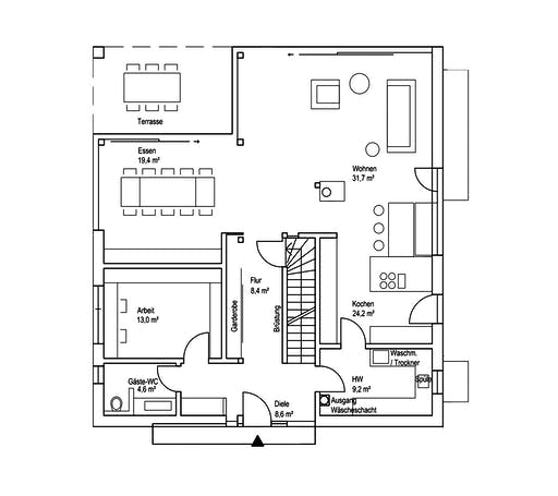 Roreger - Architektur 1 Floorplan 1