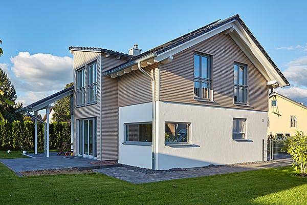 Modernes Fertighaus von Roreger Hausbau