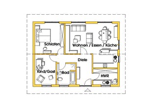 Rosi 4 (KfW-Effizienzhaus 40) Grundriss