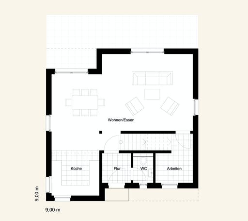 Rostow Bauhaus 130 Floorplan 1