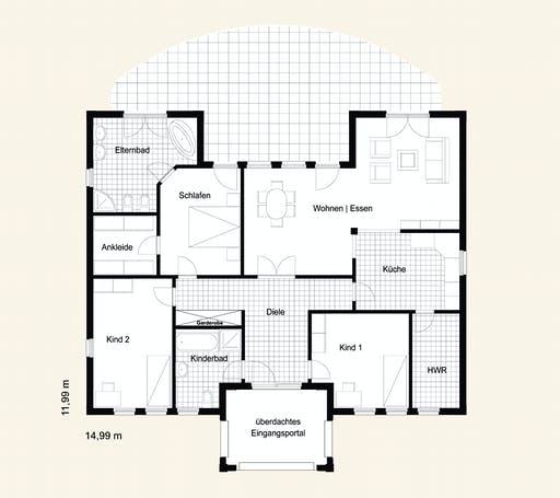 Rostow Sinfonie 140 Floorplan 1