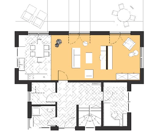 Massivhaus Pultus von ROTH-MASSIVHAUS Schlüsselfertig ab 325800€, Pultdachhaus Grundriss 1