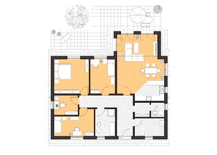 Bungalow Usedom Grundriss