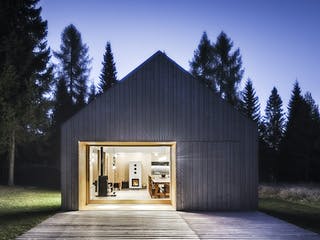Blockhaus Belluno von Rubner Haus Schlüsselfertig ab 295000€, Satteldach-Klassiker Außenansicht 3