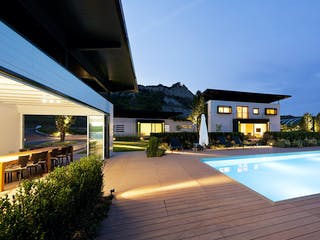 Blockhaus Emilia von Rubner Haus AT Schlüsselfertig ab 370000€, Blockhaus Außenansicht 3