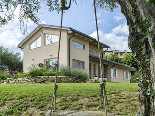 Blockhaus Marche von Rubner Haus Schlüsselfertig ab 386000€, Satteldach-Klassiker Außenansicht 3