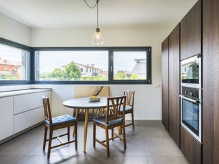 Blockhaus Padova von Rubner Haus Schlüsselfertig ab 416000€, Satteldach-Klassiker Innenansicht 2