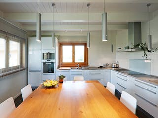 Blockhaus Veneto von Rubner Haus AT Schlüsselfertig ab 365000€, Blockhaus Innenansicht 2