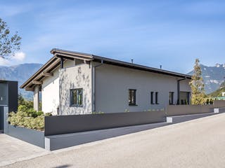 Blockhaus Venezia von Rubner Haus Schlüsselfertig ab 430000€, Satteldach-Klassiker Außenansicht 2