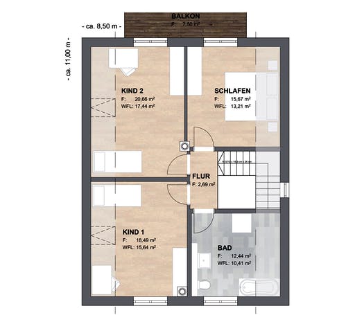SAALE-Haus Joensen Floorplan 2