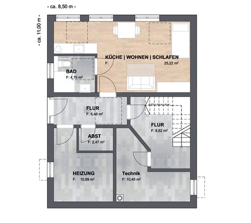 SAALE-Haus Joensen Floorplan 3