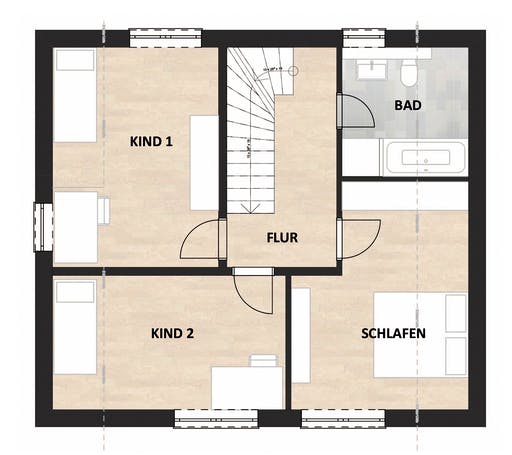 SAALE-Haus Nowak Floorplan 2