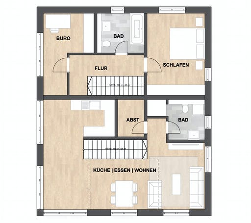 SAALE-Haus Rother Floorplan 2