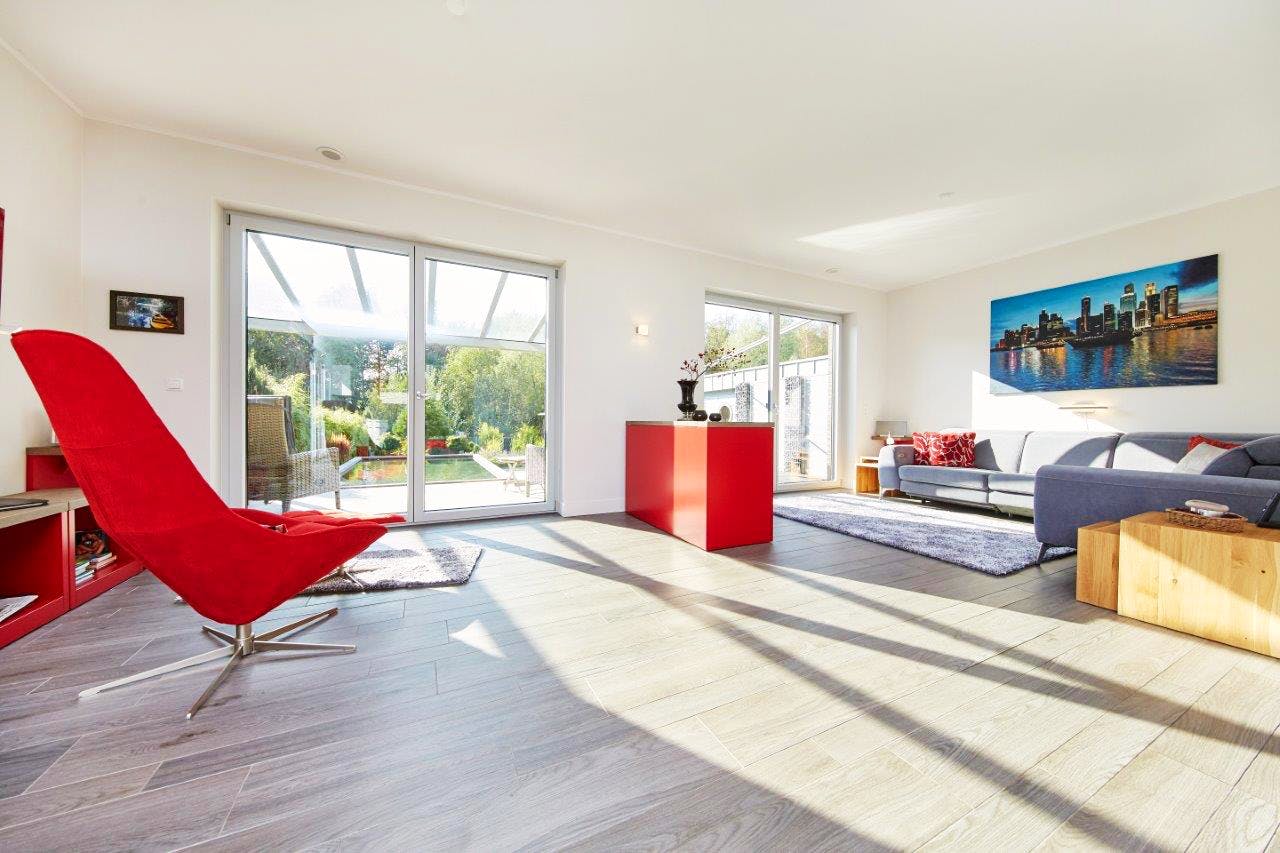 Fertighaus Salamanca von GUSSEK HAUS Schlüsselfertig ab 300800€, Bungalow Innenansicht 1