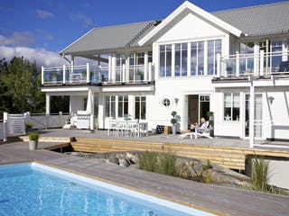 Fertighaus Saltsjö Boo (inacitve) von Generalbau GS Schwedenhaus Schlüsselfertig ab 399261€, Stadtvilla Außenansicht 1