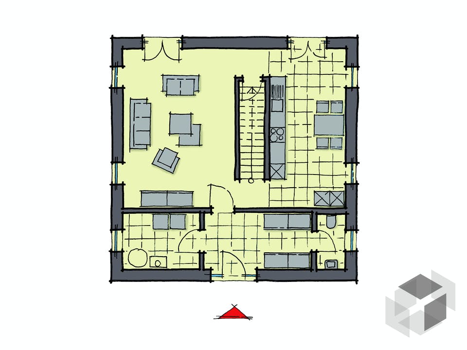 Salvador von GUSSEK HAUS Grundriss
