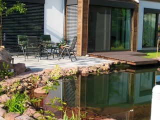 Fertighaus Sandweg von Holzhaus Rosskopf Schlüsselfertig ab 429000€, Satteldach-Klassiker Außenansicht 7