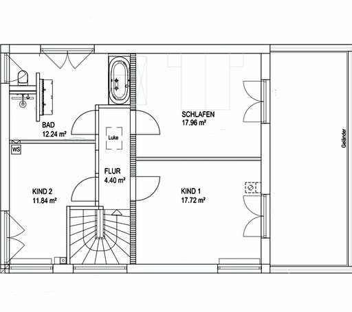 Luxhaus SD Landhaus 139 Floorplan 2