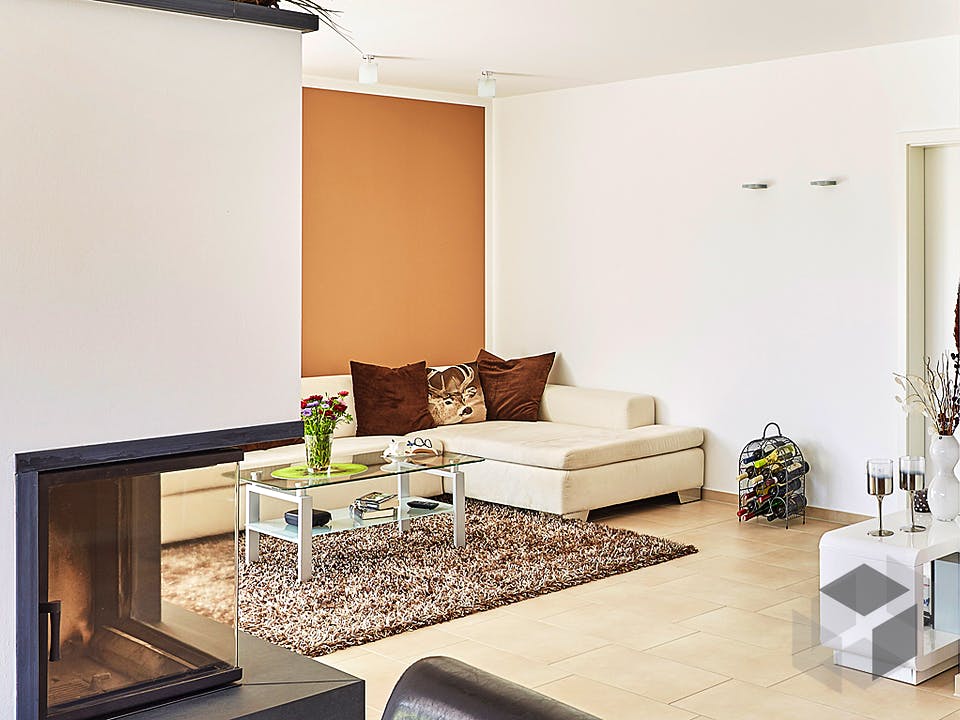 Satteldach Landhaus 139 von LUXHAUS Innenansicht