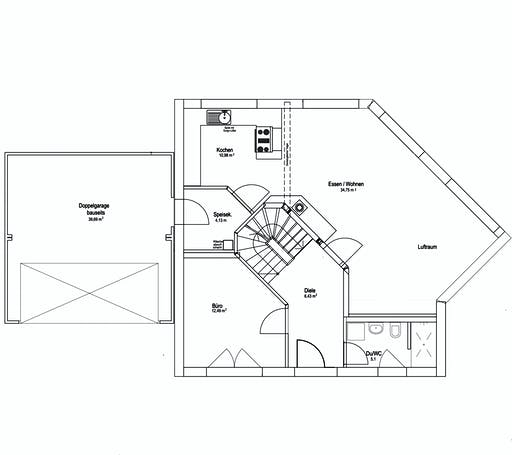 Luxhaus SD Landhaus 144 Floorplan 1