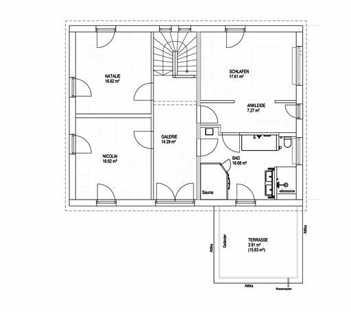 Luxhaus SD Landhaus 200 Floorplan 2