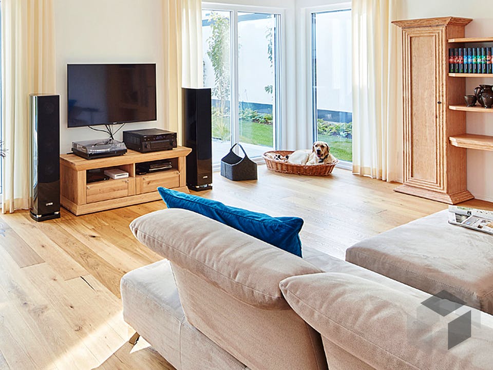 Satteldach Landhaus 200 von LUXHAUS Innenansicht