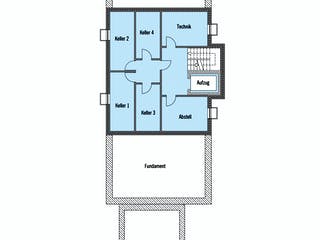 Fertighaus Schindele - Kundenhaus von Bau-Fritz Schlüsselfertig ab 1800000€, Satteldach-Klassiker Grundriss 4